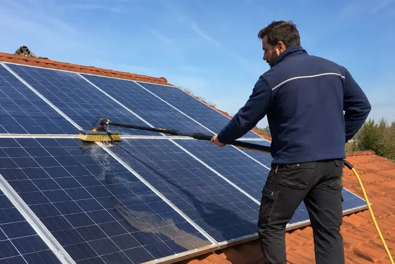 Nettoyage et entretien de panneaux solaires à Coise