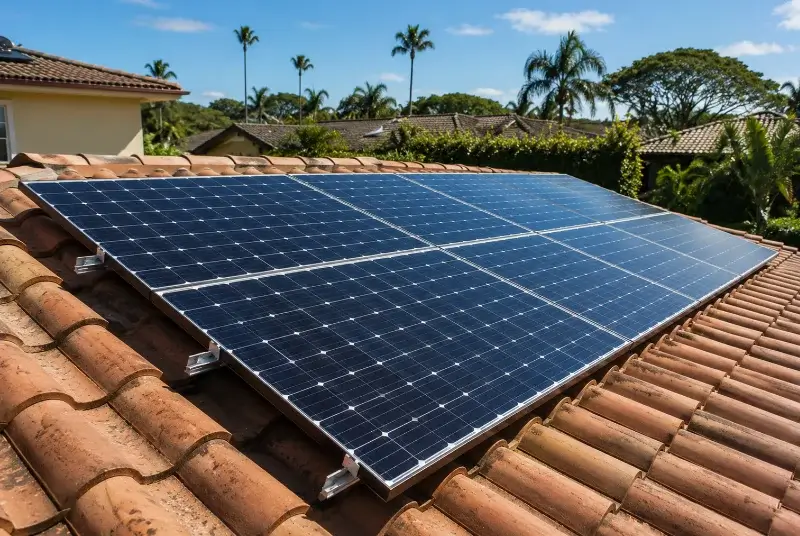 Installation de panneaux solaires à Coise